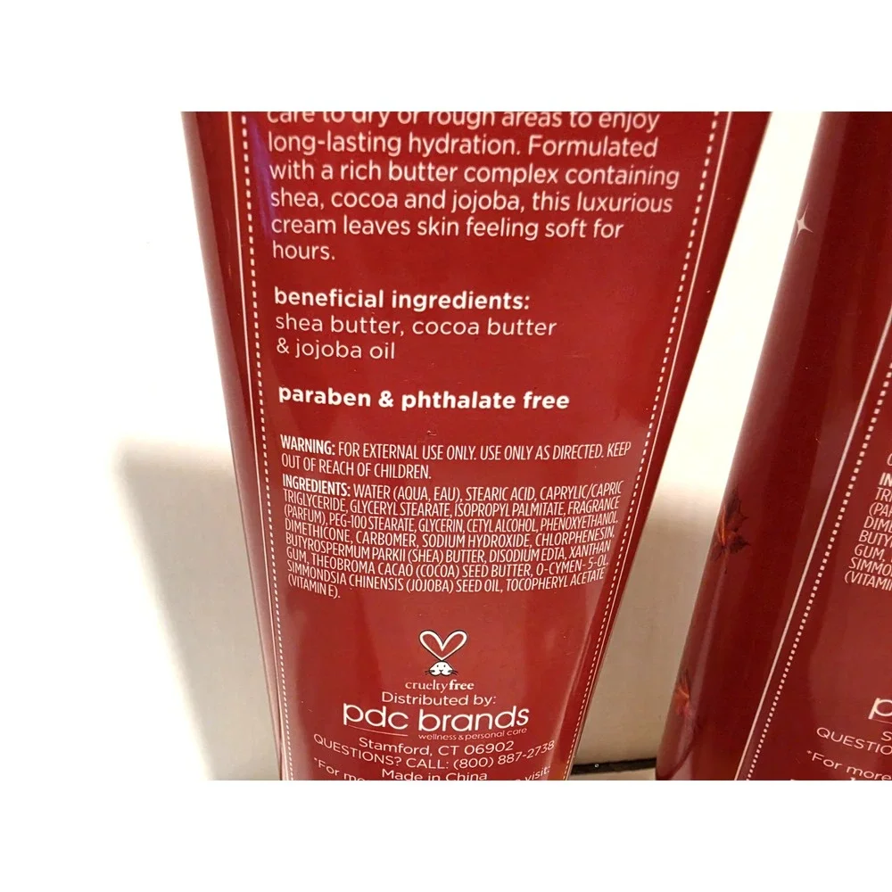 Bodycology Autumn Roads Body Cream Lotion (2)   Pear Vanilla Amber  NEW